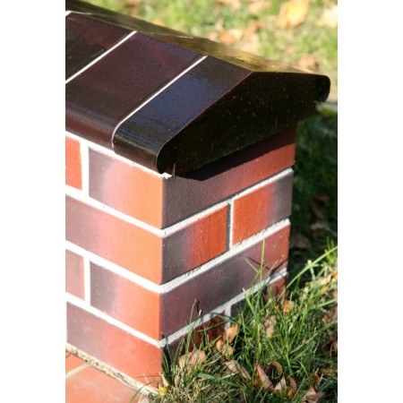 Profile brick ZG Clinker K25P Red, 310x65x90 mm