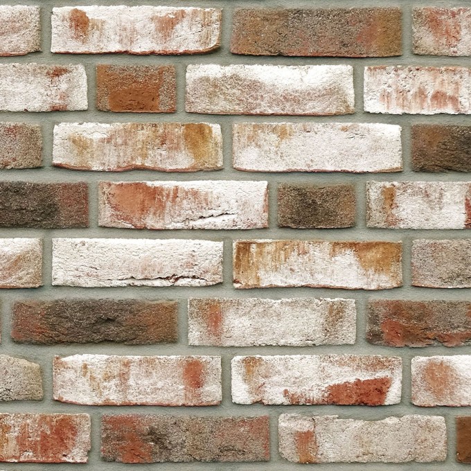GEESTBRAND grauweiss-bunt NF, 240x115x71 mm, hand-molded bricks